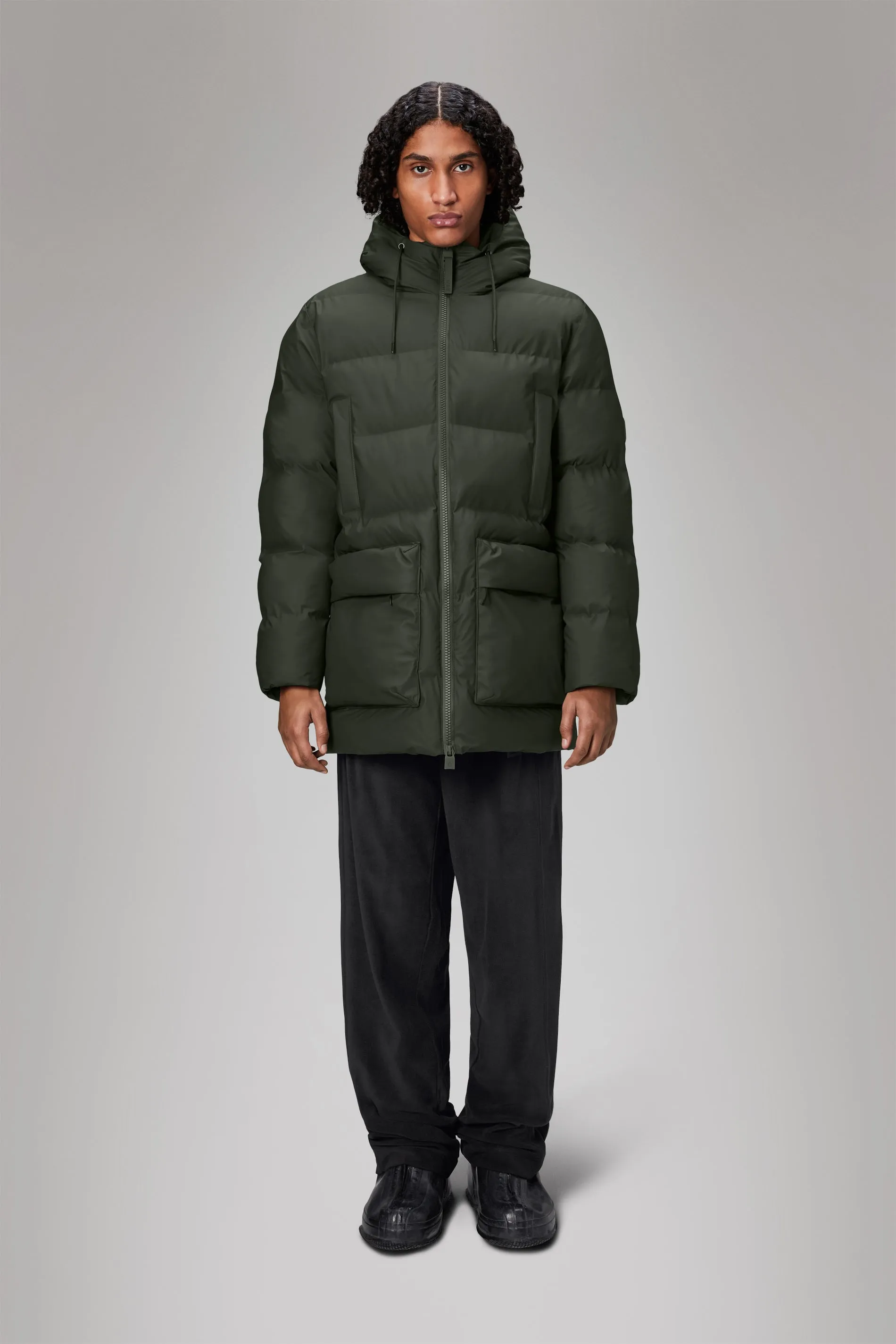 Alta Long Puffer Cargo Jacket