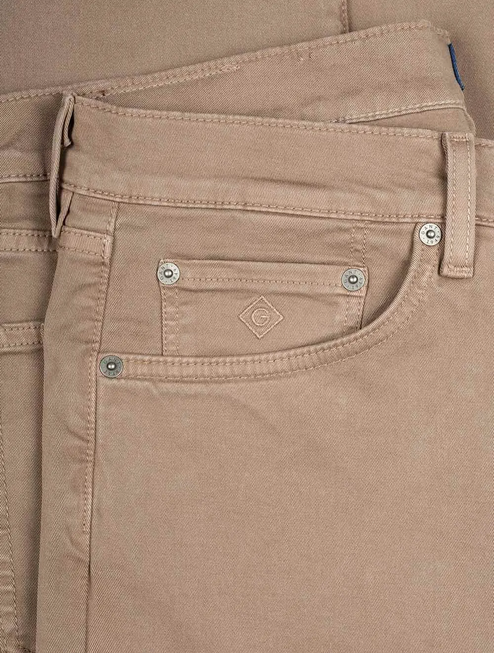 Arley Regular Fit Desert Jeans Desert Brown