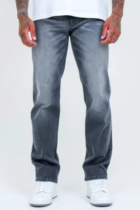 Beckenham Straight Leg Jeans - Grey