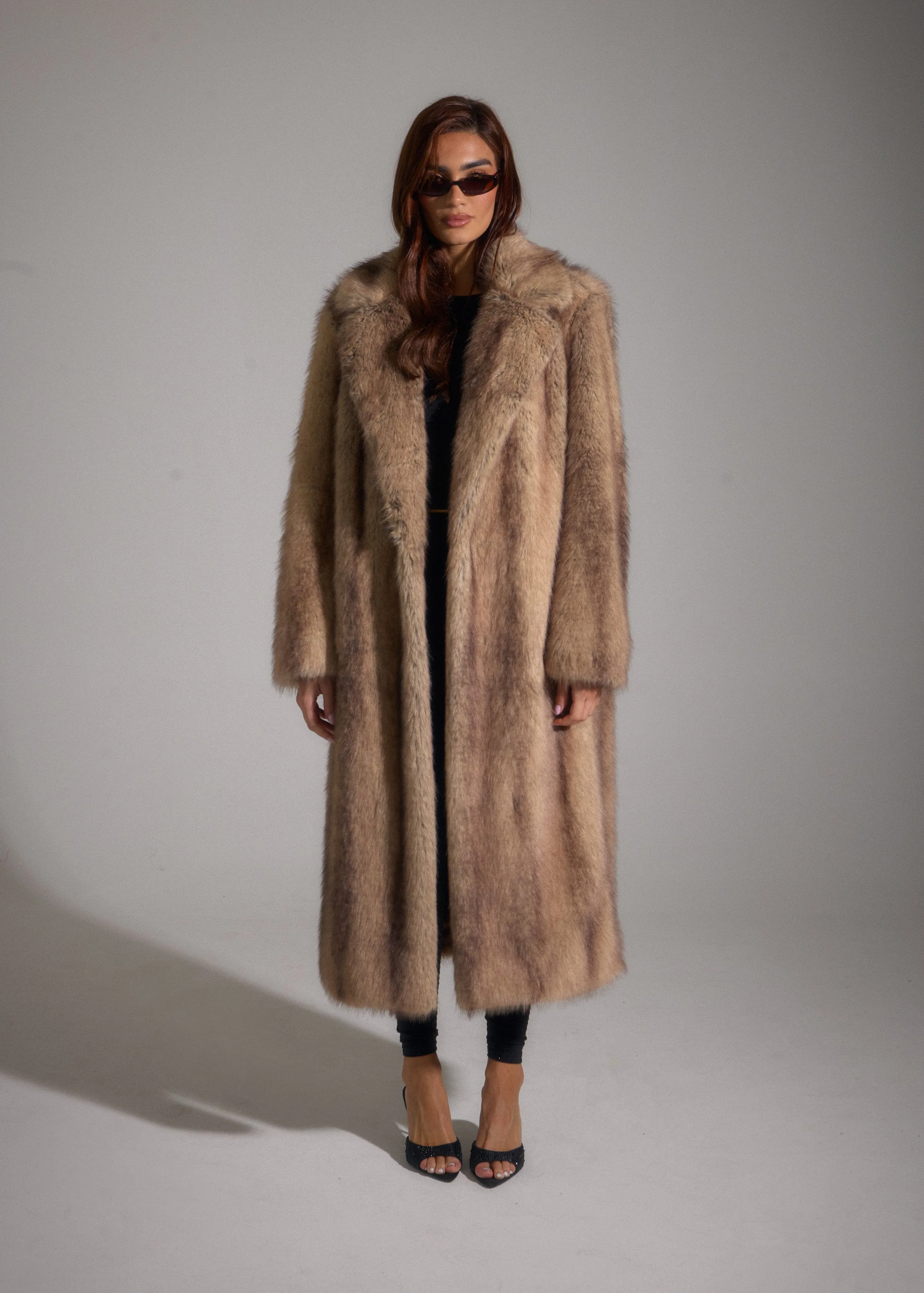 CARRIE FAUX FUR COAT