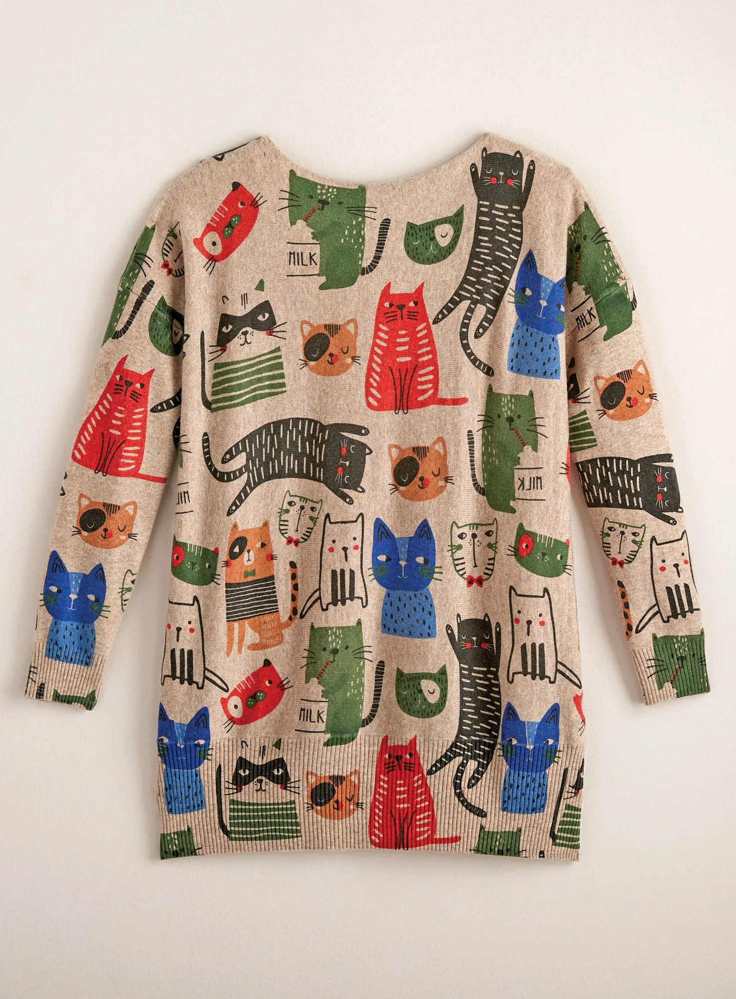 Cartoon Cats Sweater