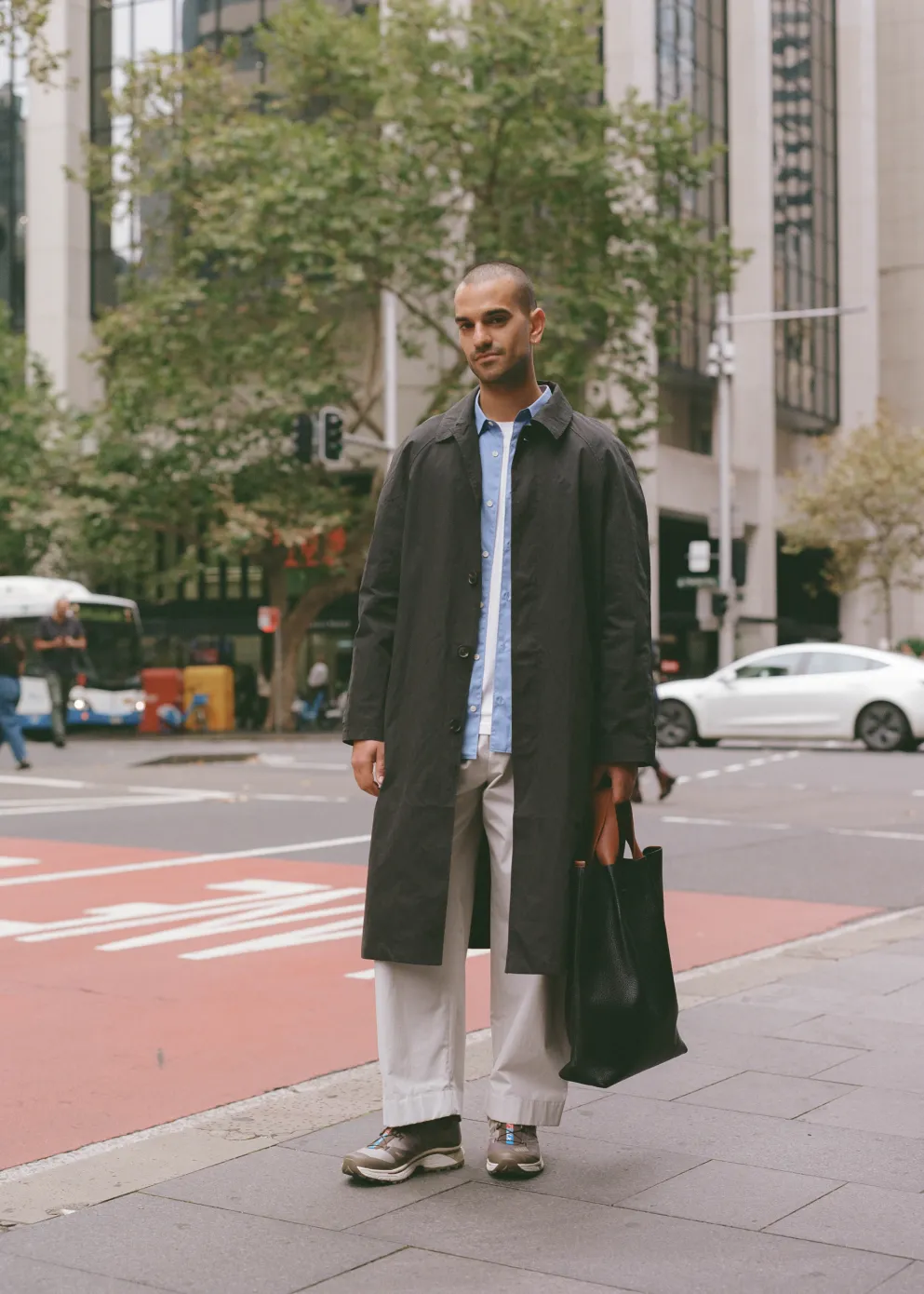 Chariot Twill Mac Coat