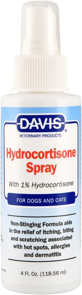 Davis Hydrocortisone Spray, 4oz