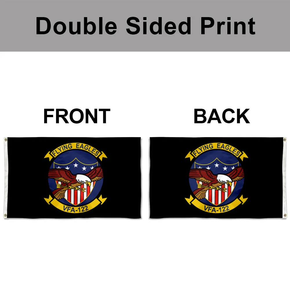 Fyon Double-sided USN VFA-122 Flying Eagles Flag Flags Banner