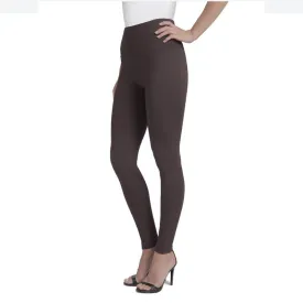 Lysse | Premium Center Seam Ponte Ankle Length Leggings ESPRESSO