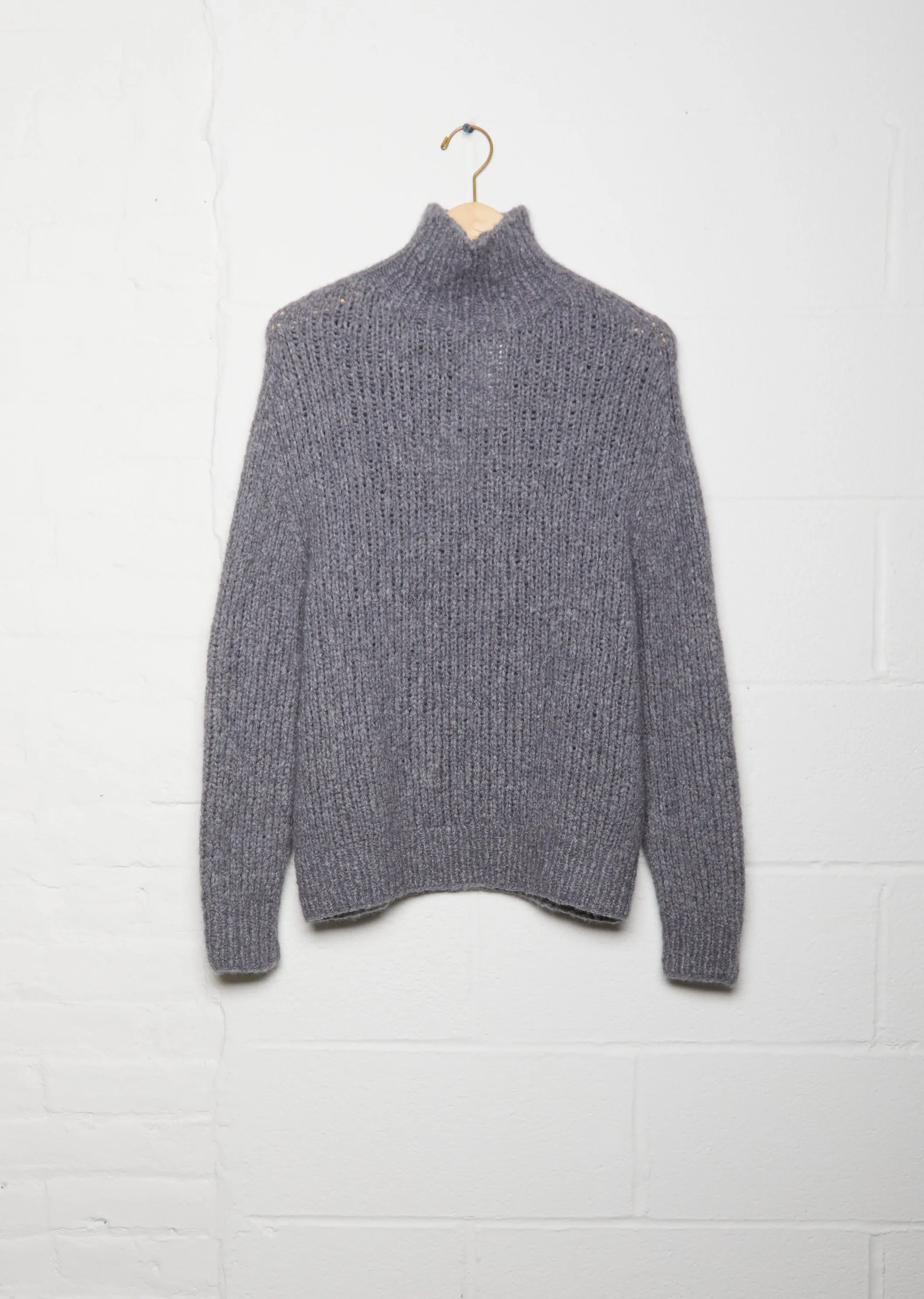 Mona Cashmere / Silk Turtleneck