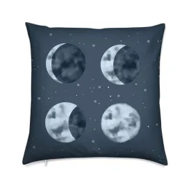 Phases of the Moon Double Sided Square Cushion