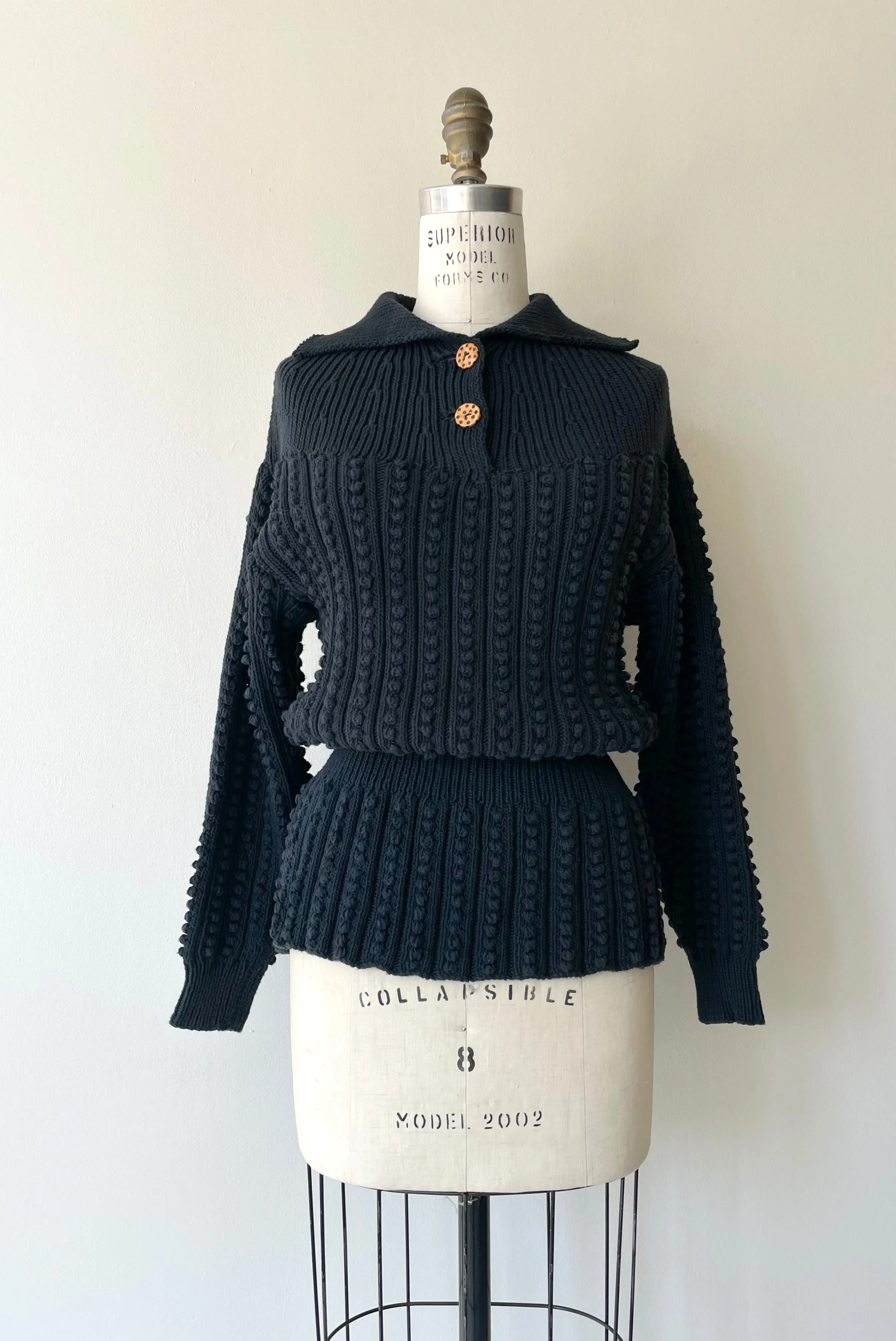 Renwick Handknit Cotton Sweater