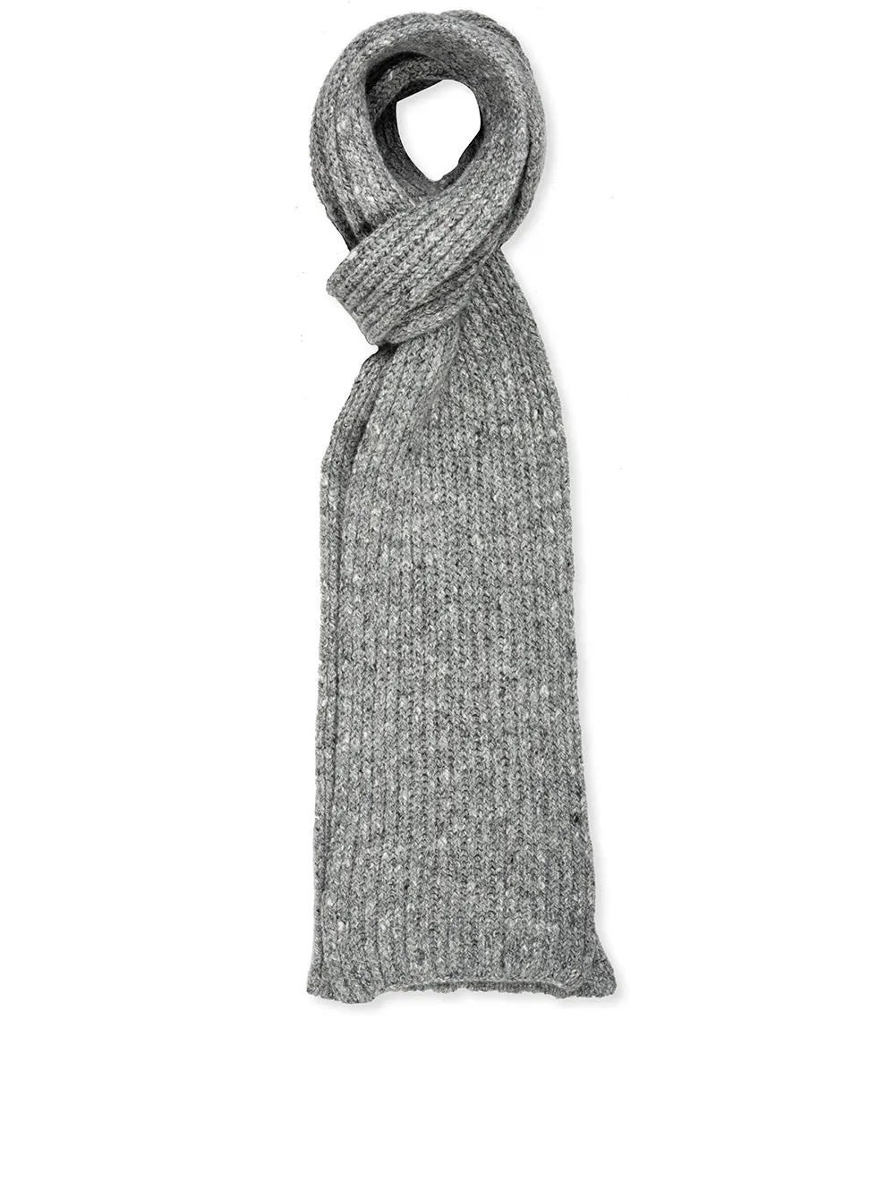 Rib Scarf Longford Grey