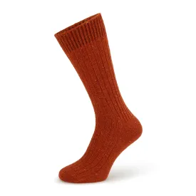 Shannon Rust Irish Donegal Calf Length Socks