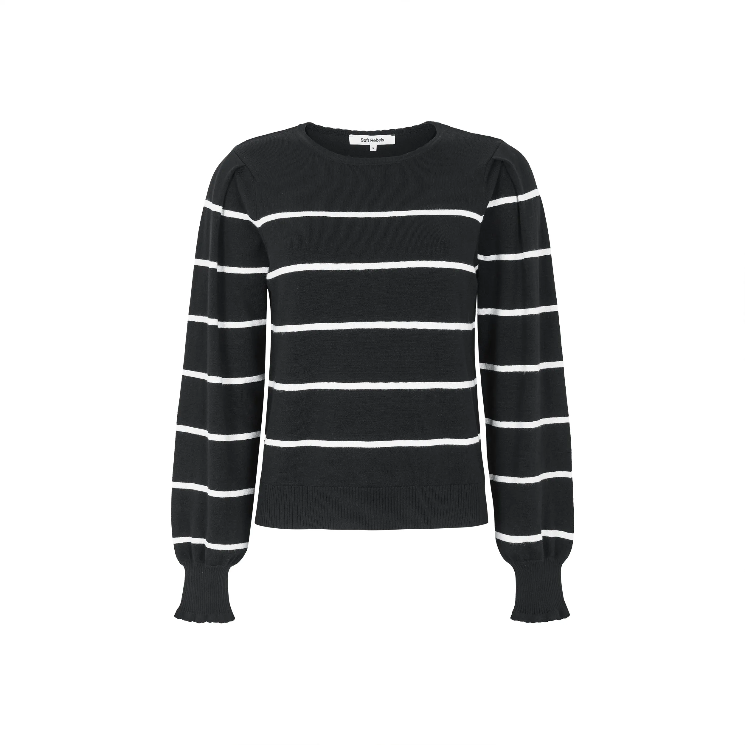 SRAnalia Stripe Knit - Black