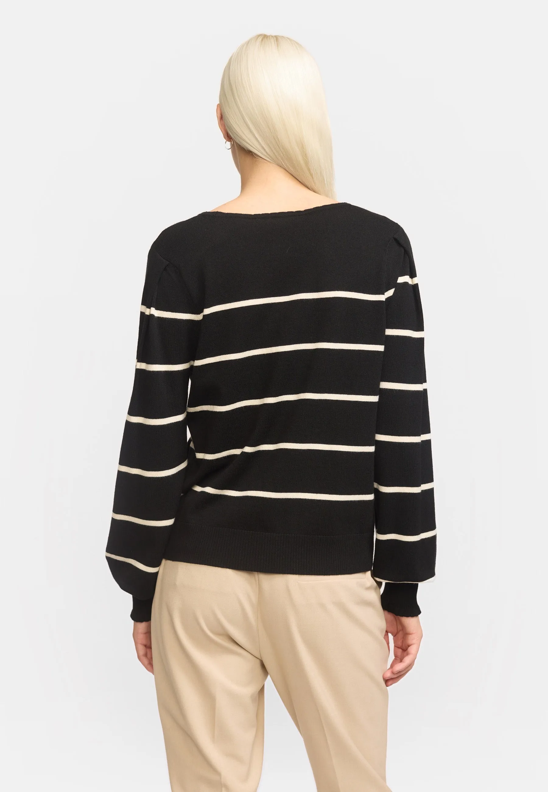 SRAnalia Stripe Knit - Black