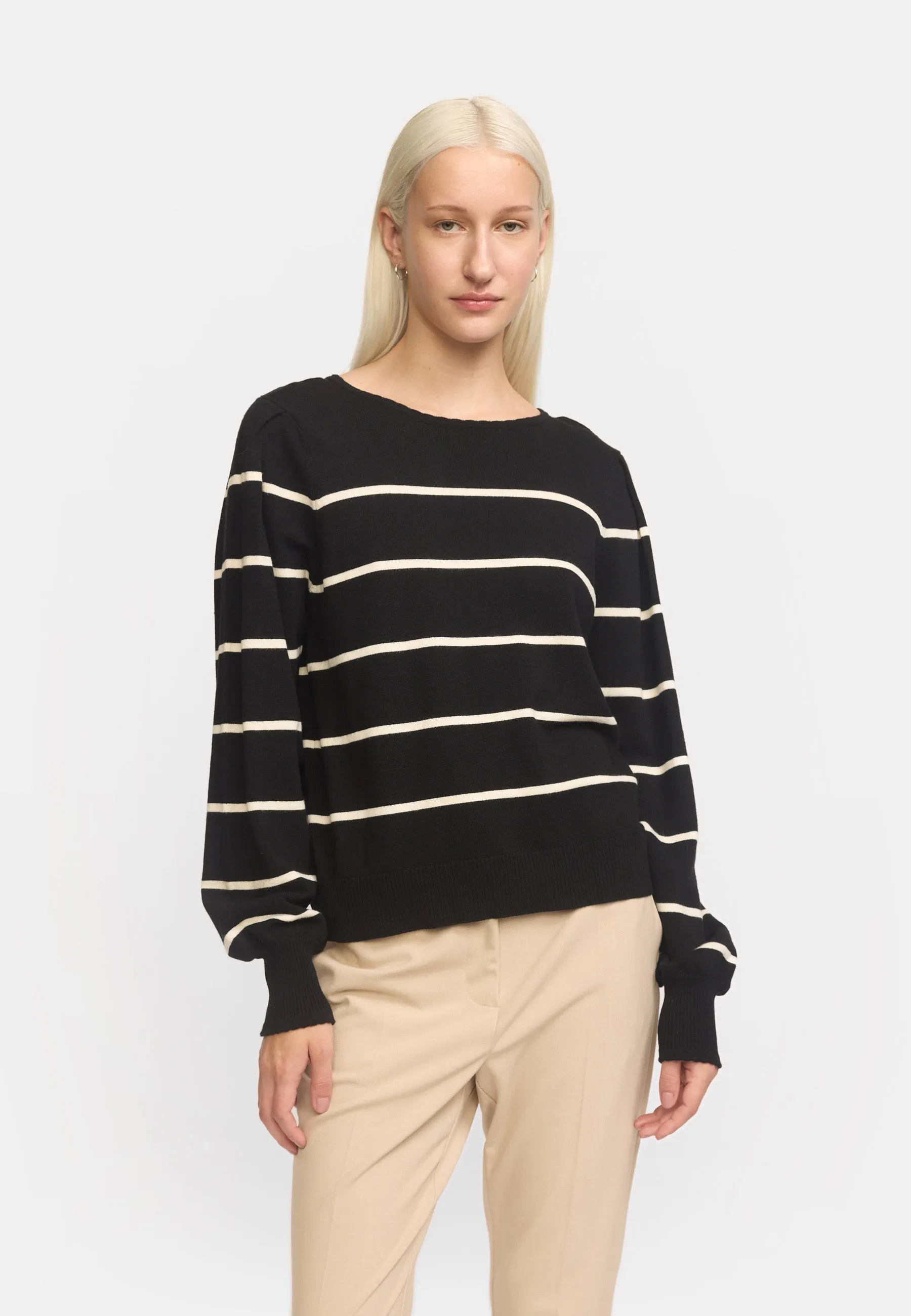 SRAnalia Stripe Knit - Black