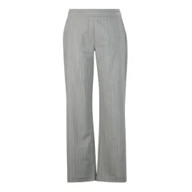 Utility Wide Pant - Grey Striped