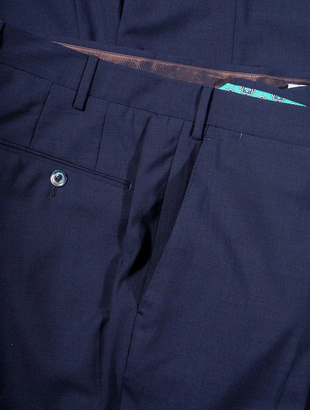 Wool Trouser Blue